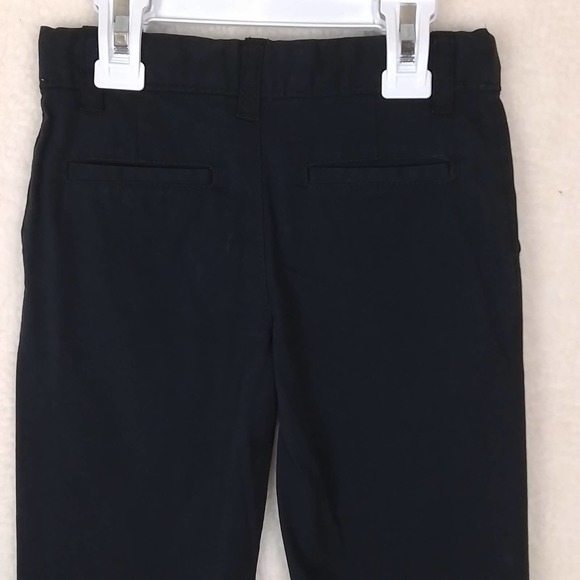 Carter's Kid Cotton Slim Fit Khaki Pants Boy's Size 4 in Black - Picture 7 of 11